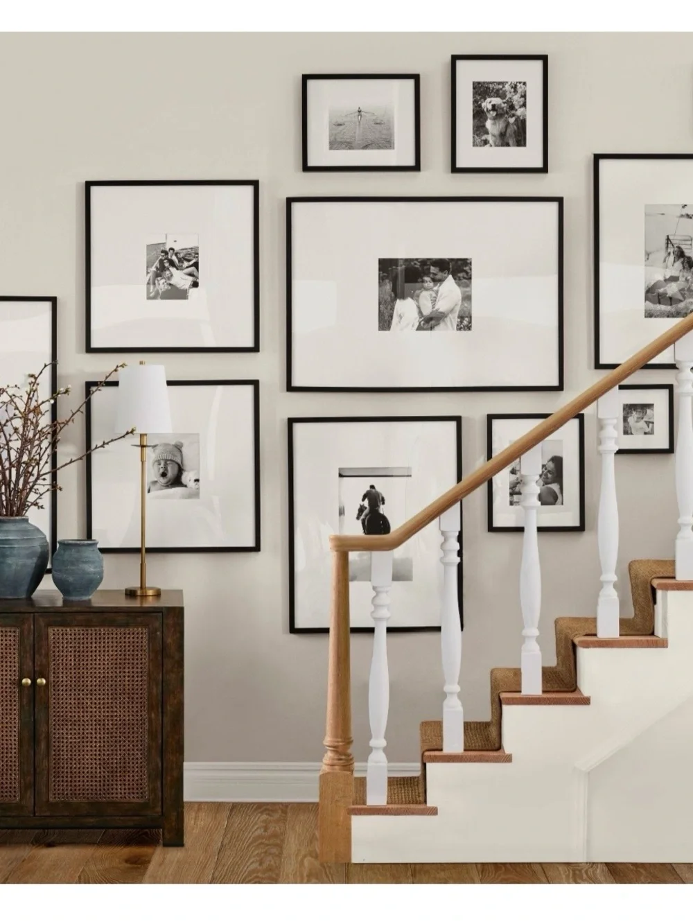 Pottery Barn Wood Gallery Frame, Bestseller, Black, New w/o Tags